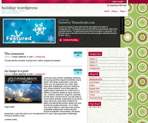 Holiday Wordpress