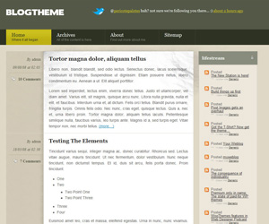 Blog Theme