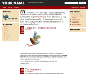Personal Homepage Theme
