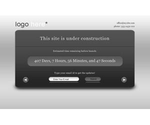 Site Under Construction Page