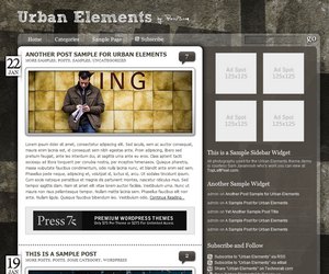 Preview Images for Press75 Premium WordPress Themes
