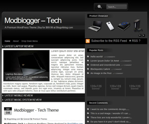 Mod Blogger - Tech